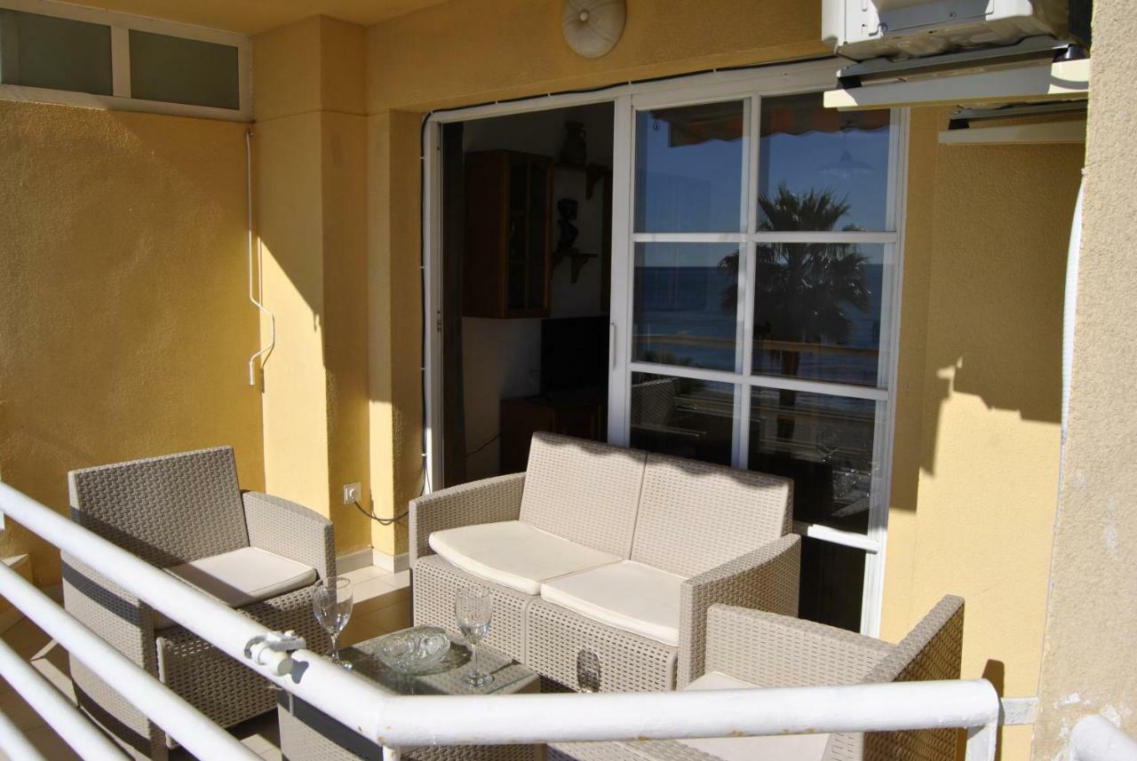 Apartamento Frente Al Mar,Primera Linea De Playa Ринкон-де-ла-Викториа Экстерьер фото